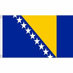 海外限定 国旗 ボスニア ヘルツェゴビナ 貴重 特大フラッグ