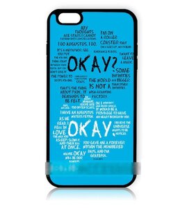 iPhone 8 iPhone 8 Plus iPhone X アイフォン アイフォーン エイト プラス テンオーケイ OKAY アートケース 保護フィルム付