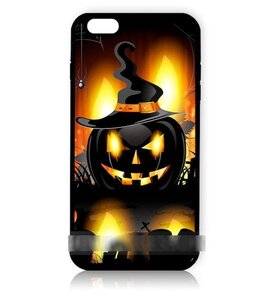 iPhone 8 iPhone 8 Plus iPhone X アイフォン アイフォーン エイト プラス テンハロウィン カボチャアートケース 保護フィルム付