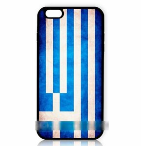 iPhone5 5S5Cギリシャ 国旗 アートケース 保護フィルム付