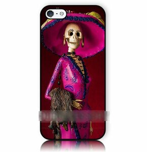 iPhone 8 iPhone 8 Plus iPhone X アイフォン アイフォーン エイト プラス テンメキシカンスカル 骸骨 アートケース フィルム付