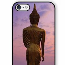 iPhone 7 Plus 仏像 仏陀 ブッダ 仏教 アートケース 保護フィルム付_画像3