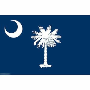 海外限定 国旗 アメリカ サウスカロライナ州 州旗 特大フラッグ
