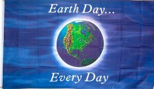 海外限定 国旗 アースデイ 地球の日 Earth Day 特大フラッグ