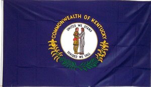 海外限定 国旗 アメリカ ケンタッキー州 州旗 大フラッグ