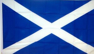 海外限定国旗スコットランド アンドリュークロスG30特大フラッグ
