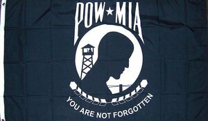 海外限定 POW MIA ベトナム戦争 捕虜 行方不明 特大フラッグ