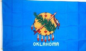 海外限定 国旗 アメリカ オクラホマ州 州旗 大フラッグ