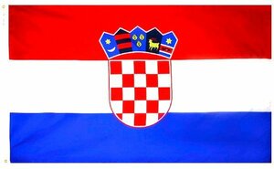 海外限定 国旗 クロアチア共和国 特大フラッグ