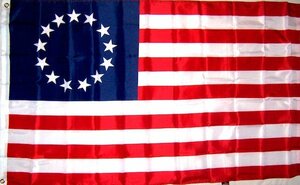 海外限定 アメリカ合衆国星条旗 ベッツィーロス13星特大フラッグ