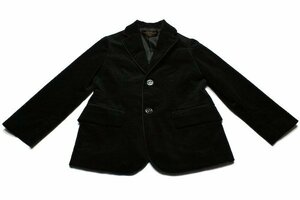  new goods regular 70%OFF Comme Ca fiyu2. button suit black velour 120