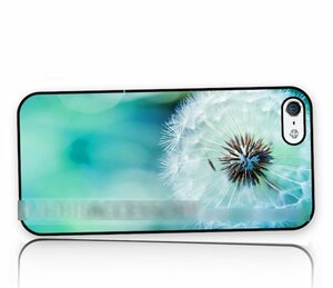 iPhone6 6SPlusタンポポ 綿毛 アートケース保護フィルム付