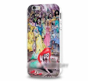 LG G2 G3ゾンビ プリンセス 姫 ホラー ケース 保護フィルム付