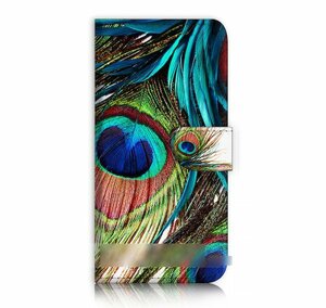 Galaxy S6 S6Edgeクジャク スマホケース充電ケーブルフィルム付