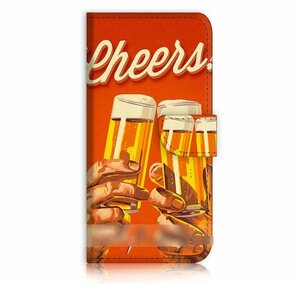 iPhone 6 6S Plusビール乾杯スマホケース充電ケーブルフィルム付