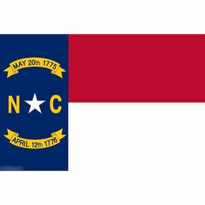 海外限定 国旗 アメリカ ノースカロライナ州 州旗 特大フラッグ