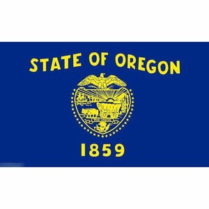 海外限定 国旗 アメリカ オレゴン州 州旗 特大フラッグ