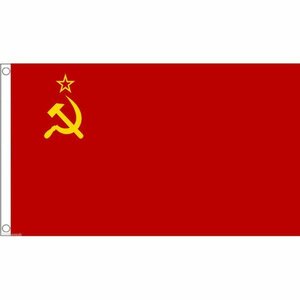 海外限定 国旗 USSR ソビエト社会主義共和国連邦 ソビエト連邦 特大フラッグ