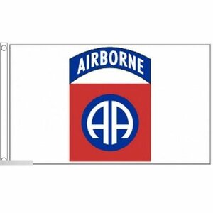 海外限定 国旗 アメリカ アーミー 米国陸軍 USA 第82空挺師団 エアボーン 特大フラッグ