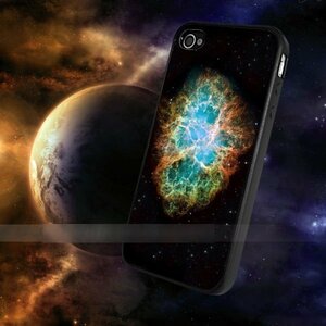 iPhone 13 mini ミニ かに星雲 宇宙 スマホケース アートケース スマートフォン カバー