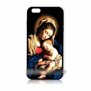 iPhone 12 mini ミニ イエスキリスト聖母マリア スマホケース アートケース スマートフォン カバー