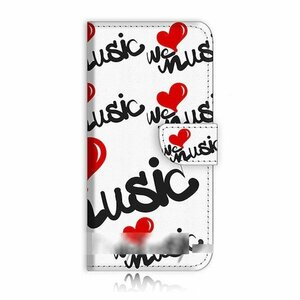 iPhone 13 mini ミニ ラブミュージック スマホケース 手帳型ケース スマートフォン カバー