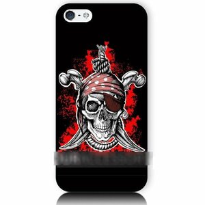 iPhone SE 第3世代 8 7 スカル 骸骨 ドクロ 海賊 パイレーツ スマホケース アートケース スマートフォン カバー