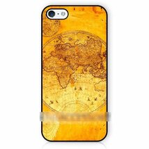 iPhone XS テンエス XS MAX テンエス マックス アイフォン 世界地図 古い 初期 アートケース 保護フィルム付_画像1