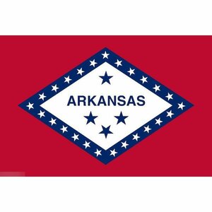 海外限定 国旗 アーカンソー州 州旗 アメリカ 米国 特大フラッグ