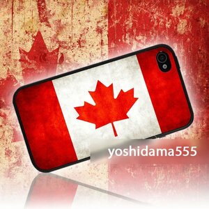 海外限定a新品 カナダ 国旗 ヴィンテージ F65 iPhone6 6Plus