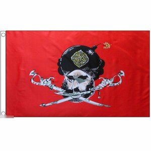 海外限定 国旗 海賊旗 パイレーツ アラビア アラブ 特大フラッグ