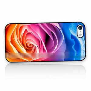 GalaxyS7S7Edgeバラ 薔薇 アートケース 保護フィルム付