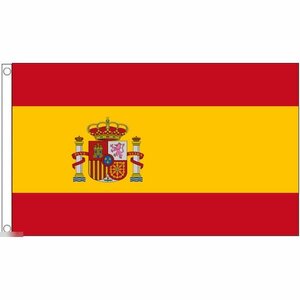海外限定 国旗 スペイン王国 血と金の旗 特大フラッグ