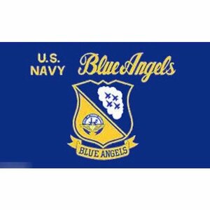 海外限定 国旗 アメリカ ネイビー 米国海軍 USN ブルーエンジェルス 特大フラッグ