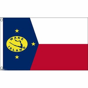 海外限定 国旗 ウェーク島 アメリカ 米国 ウェーキ島 特大フラッグ