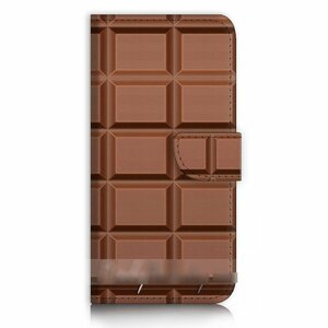 Galaxy S7 S7 Edge チョコレート スイーツ 板チョコ スマホケース 充電ケーブル フィルム付
