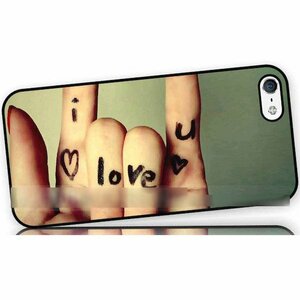 iPhone 8 iPhone 8 Plus iPhone X アイフォン アイフォーン エイト プラス テン愛してる I Love You アートケース保護フィルム付