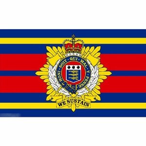 海外限定 国旗 イギリス 陸軍 王立兵站軍団 特大フラッグ