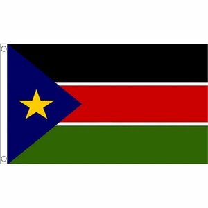 海外限定 国旗 南スーダン共和国 貴重 大フラッグ