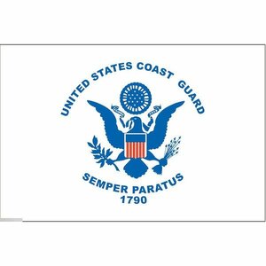 海外限定 国旗 米国 アメリカ沿岸警備隊 USCG 特大フラッグ