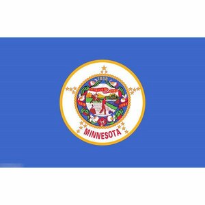 海外限定 国旗 アメリカ ミネソタ州 州旗 特大フラッグ