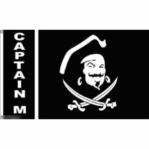 海外限定 国旗 海賊旗 パイレーツ 船長 キャプテン 特大フラッグ