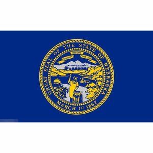 海外限定 国旗 ネブラスカ州 州旗 アメリカ 米国 特大フラッグ