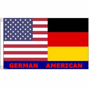 海外限定 国旗 アメリカ合衆国 USA 星条旗 ドイツ連邦共和国 友情旗 特大フラッグ