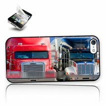 iPhone5 5S5CSEトラック 貨物自動車 アートケース保護フィルム付_画像2