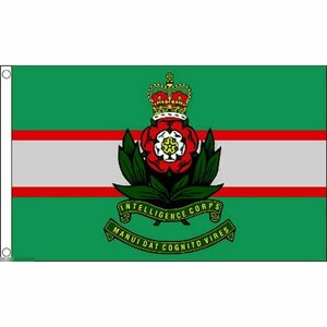 海外限定 国旗 イギリス 陸軍 情報軍団 特大フラッグ