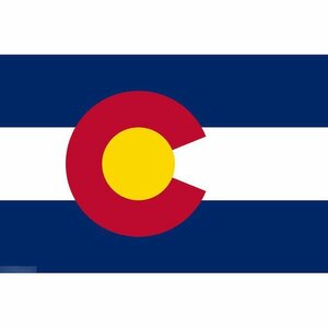 海外限定 国旗 アメリカ コロラド州 州旗 特大フラッグ