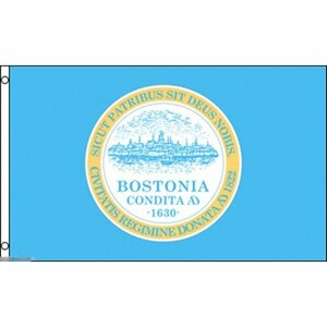海外限定 国旗 アメリカ ボストン市旗 マサチューセッツ州 特大フラッグ