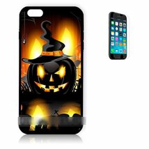 iPhone 8 iPhone 8 Plus iPhone X アイフォン アイフォーン エイト プラス テンハロウィン カボチャアートケース 保護フィルム付_画像3