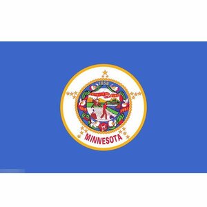 海外限定 国旗 ミネソタ州 州旗 アメリカ 米国 特大フラッグ